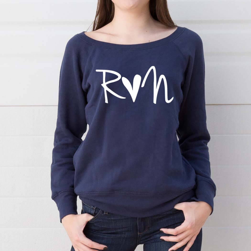 wide neck sweatshirts