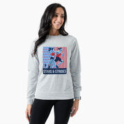 Running Raglan Crew Neck Sweatshirt - Stars and Strides
