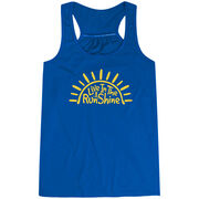 Flowy Racerback Tank Top - Live In The RunShine