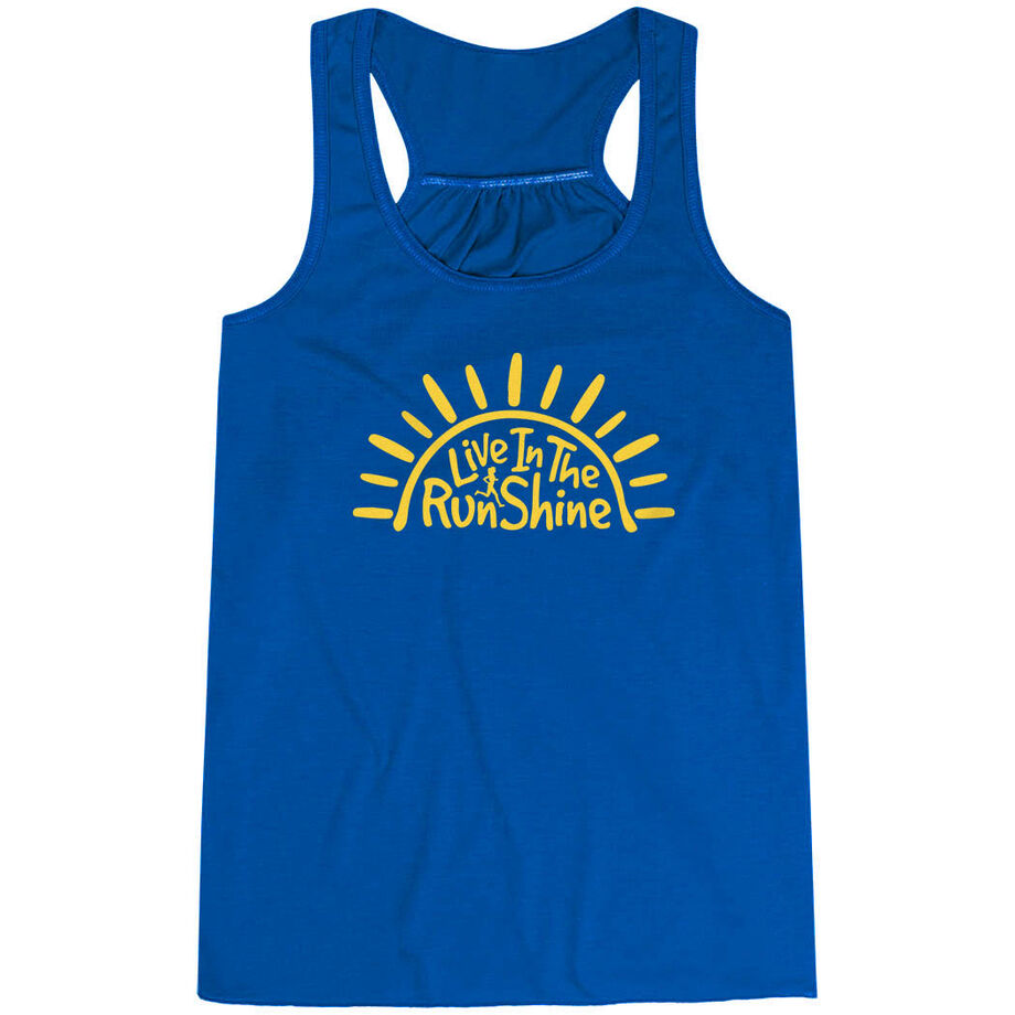 Flowy Racerback Tank Top - Live In The RunShine