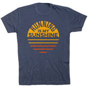 Running Short Sleeve T-Shirt - Running is My Sunshine