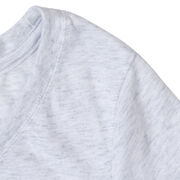 Women's Runner Scoop Neck Long Sleeve Tee - Gone For a Run Logo
