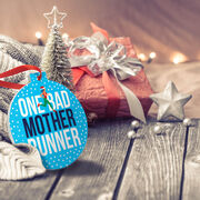 Running Round Ceramic Ornament - One Bad Mother Runner