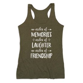 Women's Everyday Tank Top - Miles of Friendship Mantra