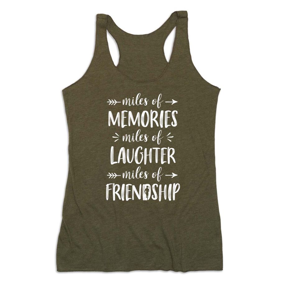 Women's Everyday Tank Top - Miles of Friendship Mantra