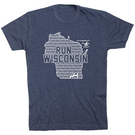 Running Short Sleeve T-Shirt - Run Wisconsin