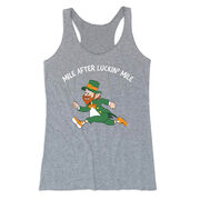 Women's Everyday Tank Top - Mile After Luckin Mile