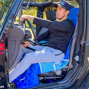 Pickleball Moisture-Wicking Towel Car Seat Cover - Court