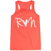 Flowy Racerback Tank Top - Run Heart