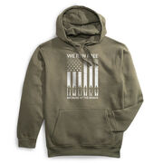 Statement Fleece Hoodie - Because of the Brave