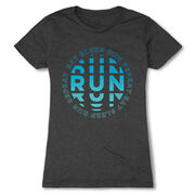 Women's Everyday Runners Tee - Eat Sleep Run Repeat