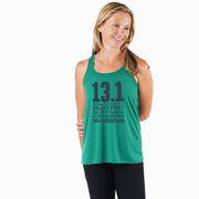 Flowy Racerback Tank Top - 13.1 Math Miles