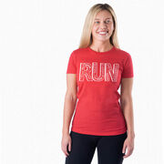 Womens Everyday Runners Tee Run With Inspiration