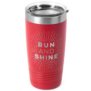 Running 20 oz. Double Insulated Tumbler - Run and Shine