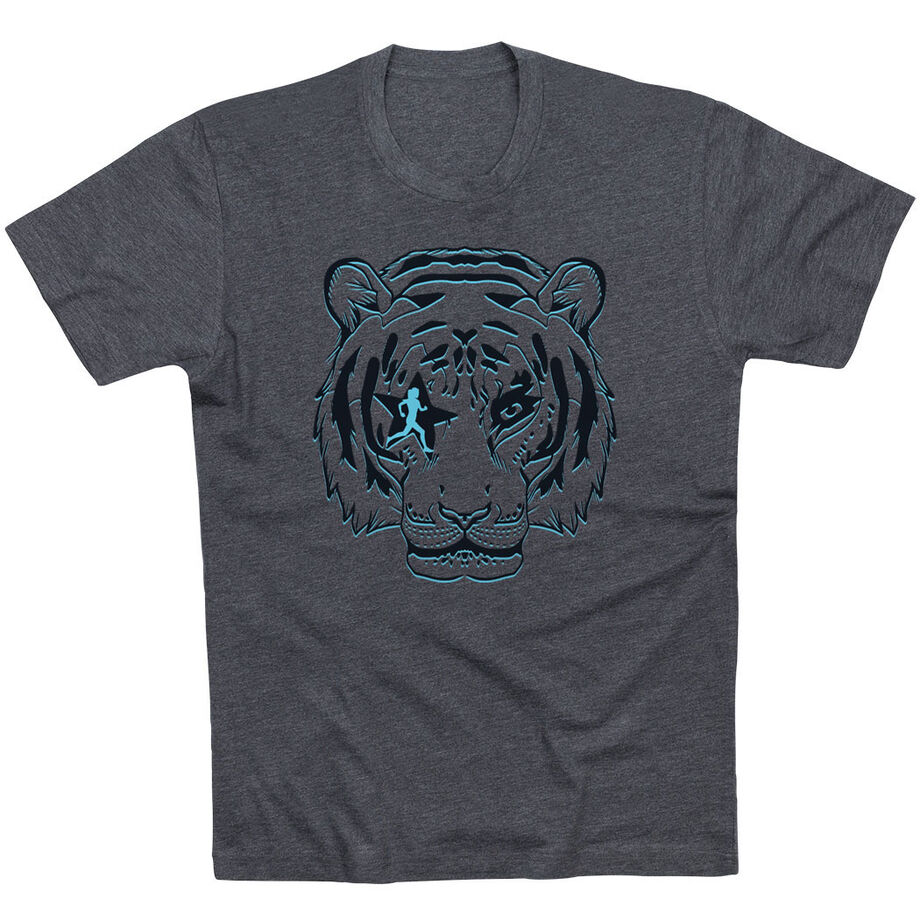 Running Short Sleeve T-Shirt - Eye Of The Tiger