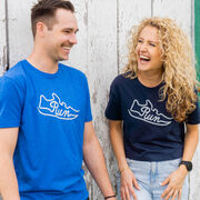 Running Short Sleeve Crop Tee - Run Shoe