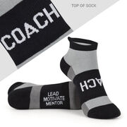 Socrates&reg; Woven Performance Sock Set - Thanks Coach