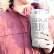 Running 20oz. Double Insulated Tumbler - Girls Run The World®