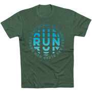 Running Short Sleeve T-Shirt - Eat Sleep Run Repeat