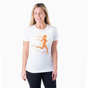 Women's Everyday Runners Tee - Autumn Runner Girl