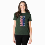 Running Short Sleeve T-Shirt - Patriotic Run