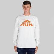 Running Tshirt Long Sleeve - Gone For a Run Logo