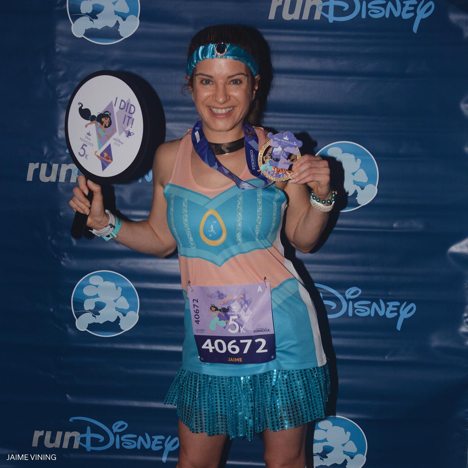 Arabian Princess Running Outfit Gone For a Run