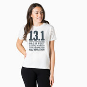 Running Short Sleeve T-Shirt - 13.1 Math Miles