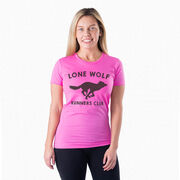 Women's Everyday Runner's Tee Run Club Lone Wolf