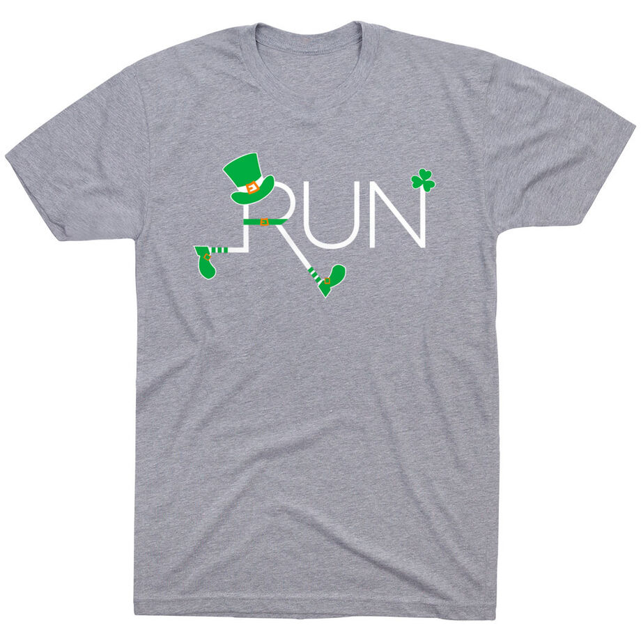 Running Short Sleeve T-Shirt - Let's Run Lucky