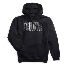 Statement Fleece Hoodie -  Run With Inspiration