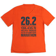 Women's Short Sleeve Tech Tee - 26.2 Math Miles