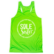 Women's Racerback Performance Tank Top - Sole Sister