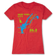 Women's Everyday Runners Tee - New York City Route