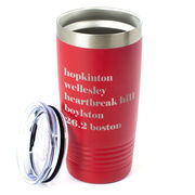 Running 20 oz. Double Insulated Tumbler - Run Mantra Boston