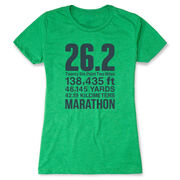 Running Women's Everyday Tee - 26.2 Math Miles