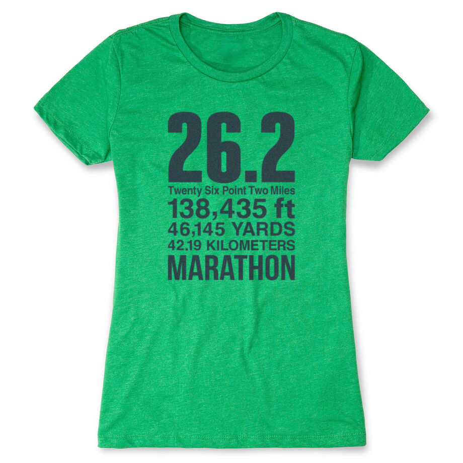 Running Women's Everyday Tee - 26.2 Math Miles