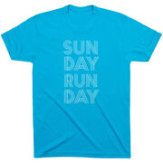 Running Short Sleeve T-Shirt - Sunday Runday (Stacked)