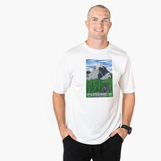 Men's Running Short Sleeve Performance Tee - Into the Forest