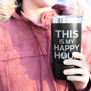 Running 20oz. Double Insulated Tumbler - This Is My Happy Hour