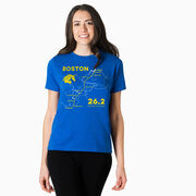 Running Short Sleeve T-Shirt - Boston Route