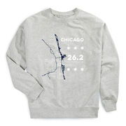 Running Raglan Crew Neck Pullover - Chicago Route