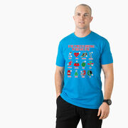 Running Short Sleeve T-Shirt - The 12 Miles of Christmas