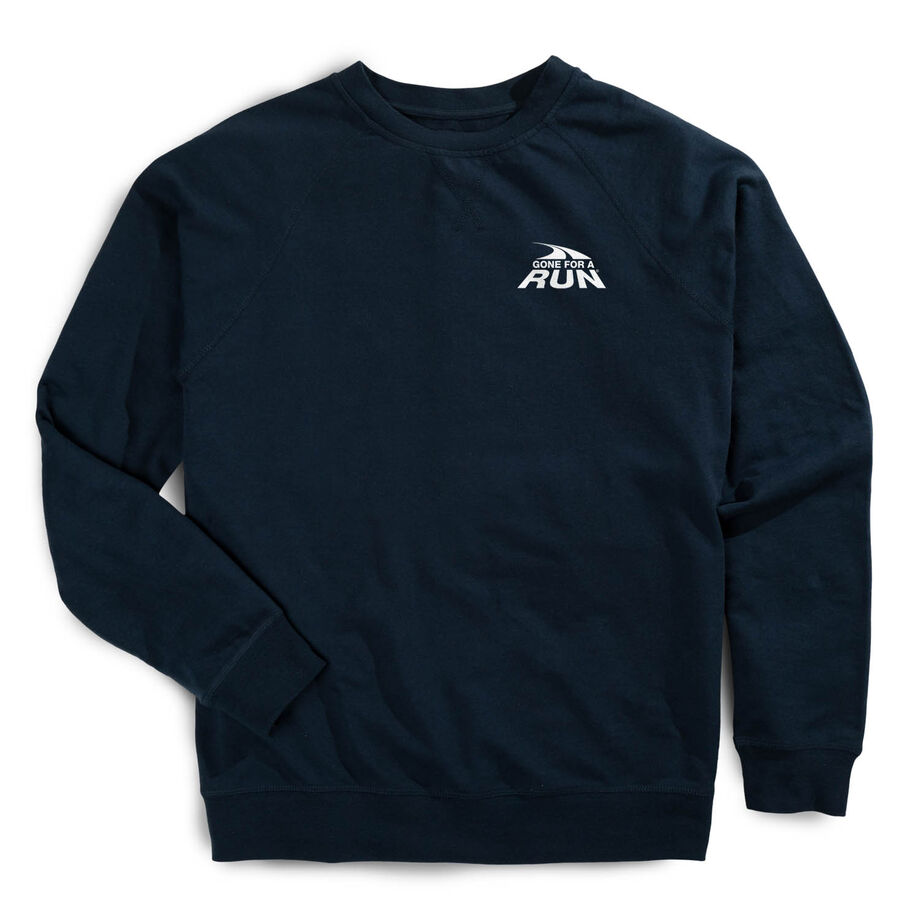 Running Raglan Crew Neck Pullover - Gone For a Run® Logo - Mini