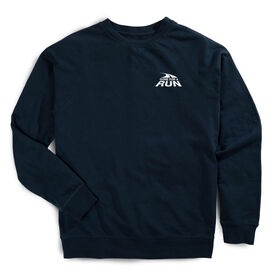 Running Raglan Crew Neck Sweatshirt - Gone For a Run Logo - Mini