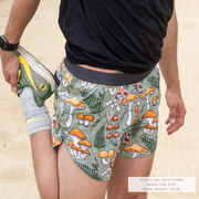 Running Streaker Shorts - Fungi Fun Streaker 4" Inseam - Mens