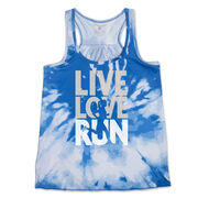 RunTechnology® Performance Tank Top - Live Love Run Silhouette