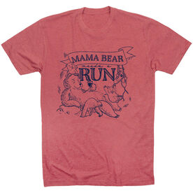 Running Short Sleeve T-Shirt - Mama Bear Needs a Run