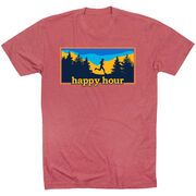 Running Short Sleeve T-Shirt - Happy Hour Runner