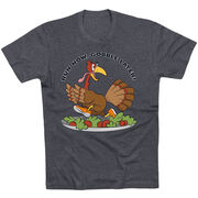Running Short Sleeve T-Shirt - Run Now Gobble Later®